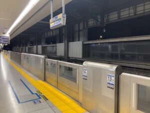 品川駅 新幹線ホーム