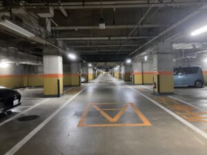 幕張新都心地下駐車場