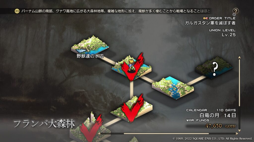 野獣達の水辺