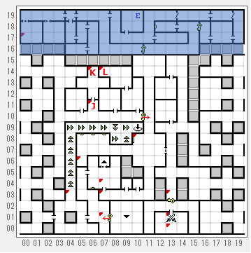 五つの試練 旅人の財産 鉱山2F(B02) 攻略マップ | dezikomoeのプレイ日記